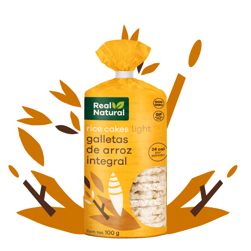 Rice Cakes Light Galletas de Arroz Integral – Real Natural