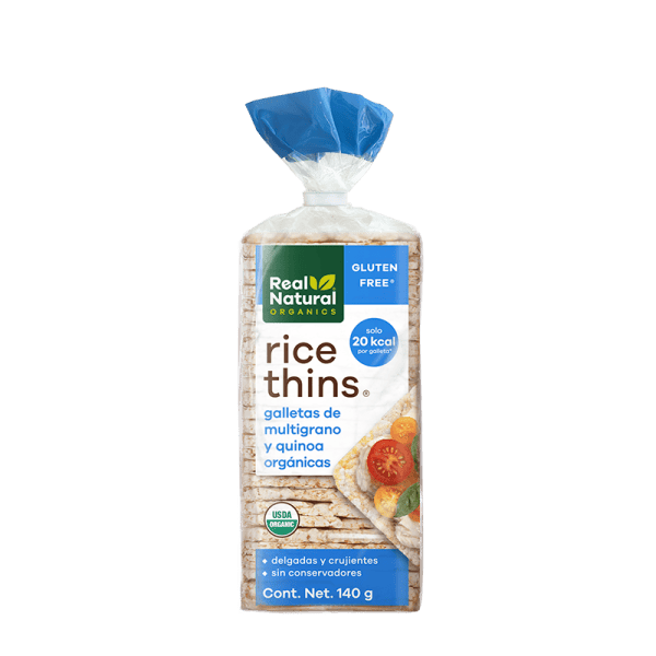 Rice thins de multigrano y quinoa