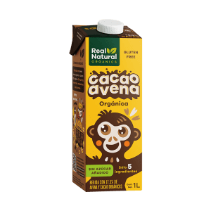 Leche de cacao avena