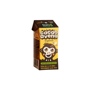 Leche de cacao avena infantil